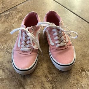 Pink Girl’s Vans size 2 💕